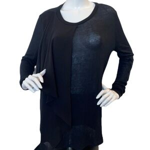 Atina Cristina mixed material sweater